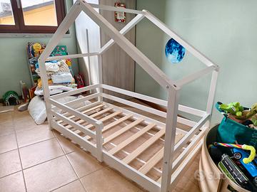 Letttino a casetta 70x140