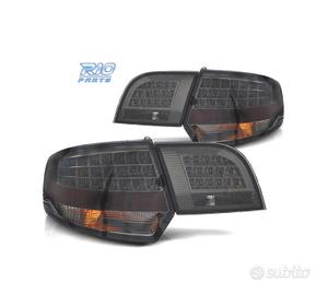 FANALI AUDI A3 8PA SPORTBACK 04-08 LED ROSSO AFFUM