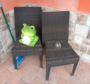 4 sedie da giardino