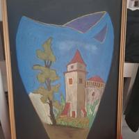 Quadro Vintage Originale a Pastello .l