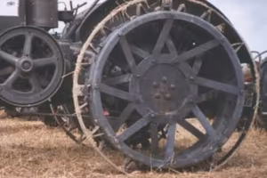 Ruote in ferro trattore epoca
