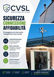 Sistemi di videosorveglianza, antifurto e reti
