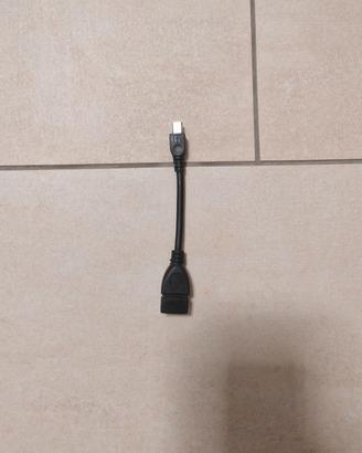 adattatore  cavo USB OTG (