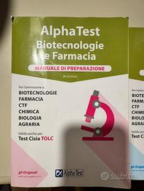 Alpha test Biotecnologie e Farmacia