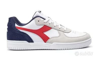 Diadora Raptor Low SL Scarpe Blu/Bianco/Rosso n.41