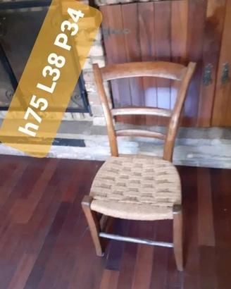 sedia piccola inizi 900 restaurata 