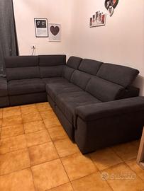 Divano letto angolare