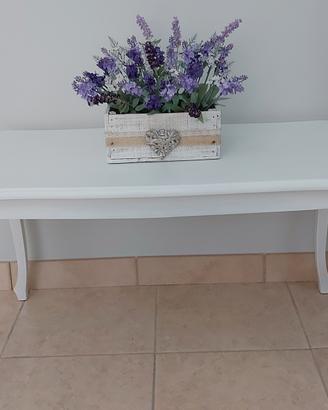 Tavolino salotto shabby