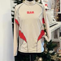 SLAM top Manica lunga in lycra taglia XL