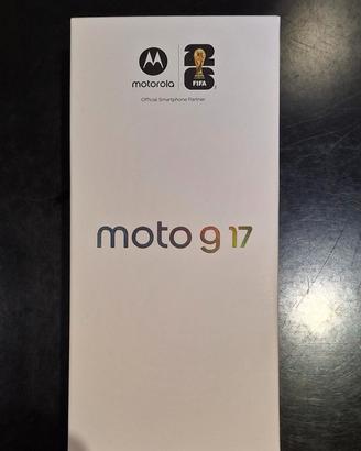 Motorola g17 nuovo ancora chiuso
