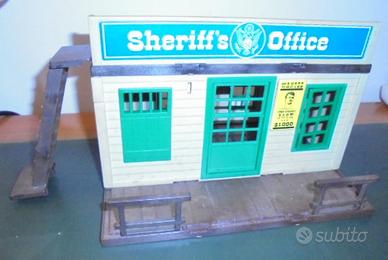 Playmobil vintage western ufficio sceriffo