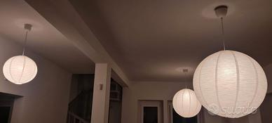 Paralume / lampadario sospensione  incarta di riso