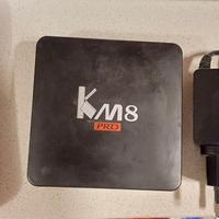 KM8PRO TV box Android-8g Ram 16 Rom