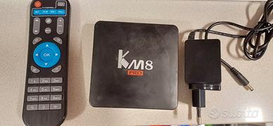 KM8PRO TV box Android-8g Ram 16 Rom