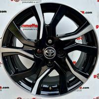 4 cerchi lega toyota yaris r16 lt4114