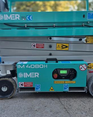 L'IMER IM 4080 H piattaforma aerea semovente