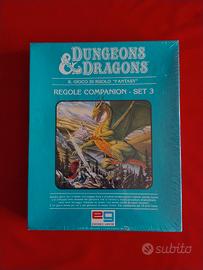 D&D Dungeon & Dragons Set Companion SIGILLATO!!!!!