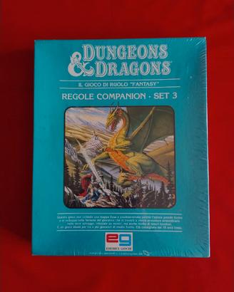 D&D Dungeon & Dragons Set Companion SIGILLATO!!!!!