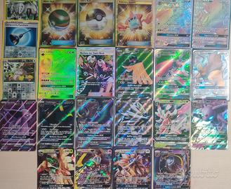 Carte pokemon sole e luna set base kit prerelease