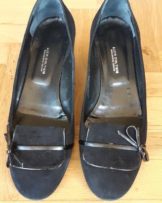 elegante camoscio nero