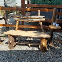 panca legno fai da te da giardino