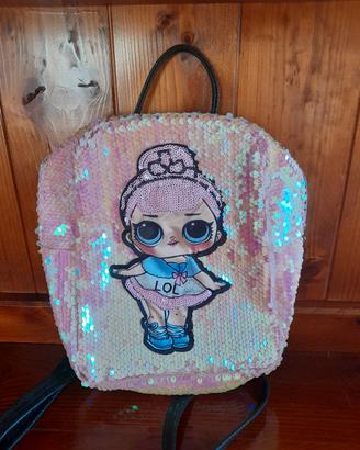 Zainetto bimba LOL Surprise con pailettes