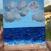 Quadro dipinto acrilico su tela “