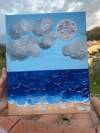 Quadro dipinto acrilico su tela “