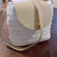 Borsa uncinetto in cordino 