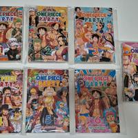 One piece party 1,2,3,4,5,6,7 collezione completa
