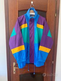 Vintage CMP Campagnolo 90s  colourblock windbreak