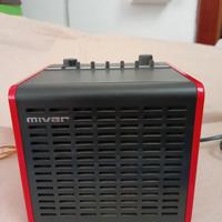RADIO VINTAGE MIVAR CUBO R57 1977 ROSSA CON FM