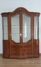 Vetrinetta in noce massello 