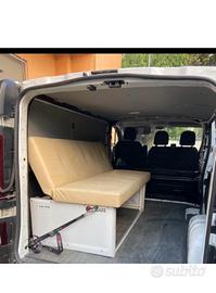 Divano paca letto furgone camper