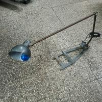 lampada da banco industriale anni 50