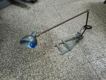 lampada da banco industriale anni 50