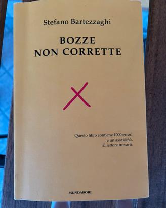 Libro “Bozze non corrette” di Stefano Bartezzaghi