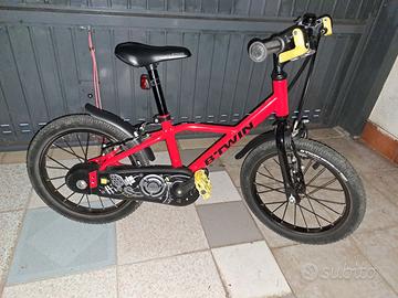 BICI BAMBINO DECATHLON 16 POLLICI  TELAIOALLUMINI0