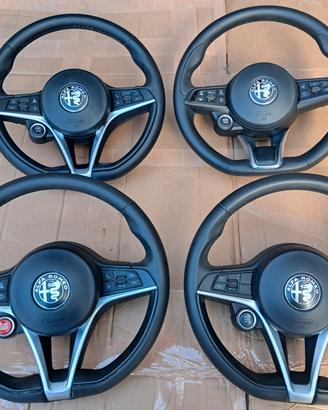 Volante con airbag per alfa romeo stelvio/giulia
