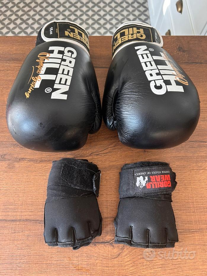 Guanti Da Boxe GREEN HILL Victory - Pelle Di Bufalo, Per Allenamento E Gara - Foto 4