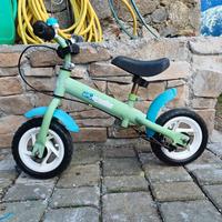 Bicicletta per bambino/a senza pedale