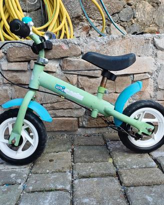 Bicicletta per bambino/a senza pedale