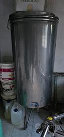 botte/serbatoio acciao da 450 litri con piedista