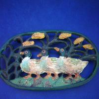 sottopentola in ghisa vintage dukc 