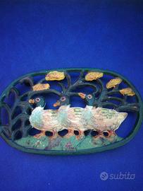 sottopentola in ghisa vintage dukc 