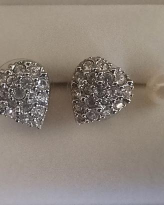orecchini swaroski + perla di 6 mm
