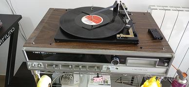 stereo inno-hit completo giradischi  radio cassett