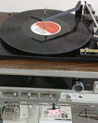 stereo inno-hit completo giradischi  radio cassett