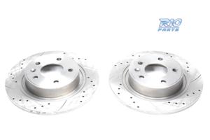 DISCHI FRENO FORATI E SCANALATI PER TOYOTA