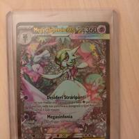 Carta Pokemon mega gardevoir ex ultra rara naer Mi